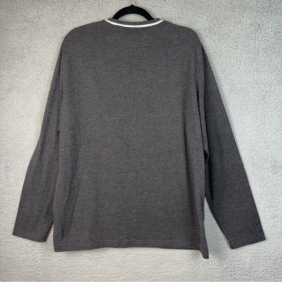 UNTUCKit Men Shirt Size XL Henley Pullover Y2K Preppy Casual Layering Office - Picture 4 of 8